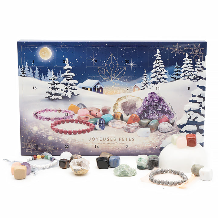 Calendrier de l'avent - Pierres naturelles